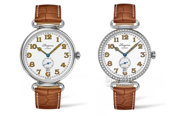 纯蜂蜜色的诱惑 浪琴经典还原1918系列产品手表