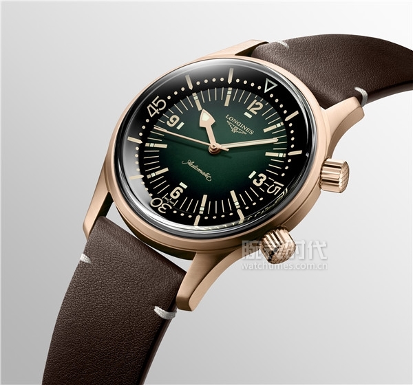 浪琴手表发布经典还原系列产品青铜潜水员腕表