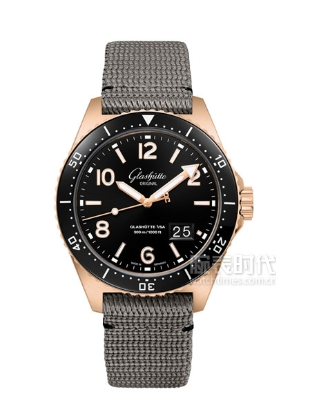 德式高级潜水表的典范代表 格拉苏蒂原创SeaQ腕表的十大设计美学