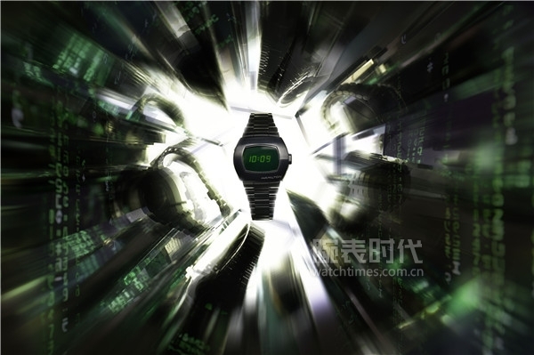 汉米尔顿 x《黑客帝国：引流矩阵重新启动》：汉米尔顿PSR MTX限定腕表