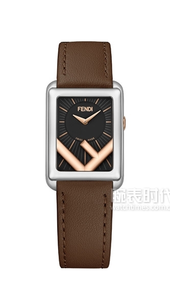 Fendi Timepieces 公布  全新升级 Run Away Rectangle 腕表