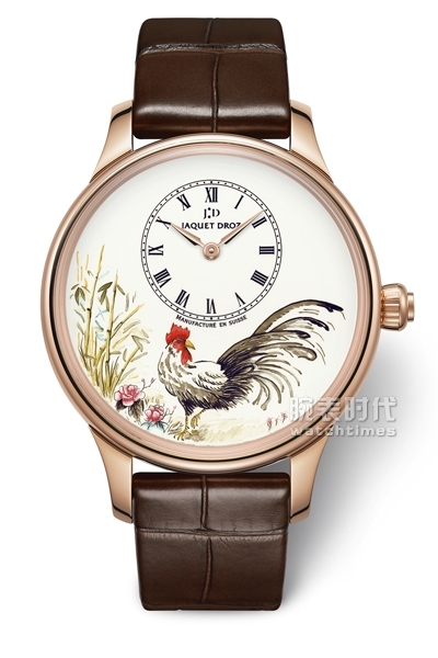 致庆中国中国春节：雅克德罗发布公鸡主题风格腕表,雅克德罗,属相,中国风,造型艺术工坊