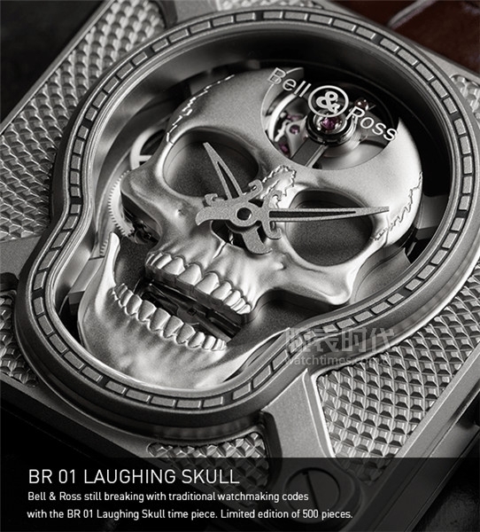 柏莱士骷髅头系列产品全新成员-BR01 LAUGHING SKULL