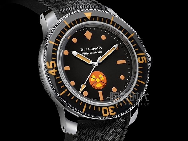 宝铂Blancpain发布五十噚“无辐射标记”复刻款尤其定制腕表 大力支持Only Watch慈善拍卖会_1
