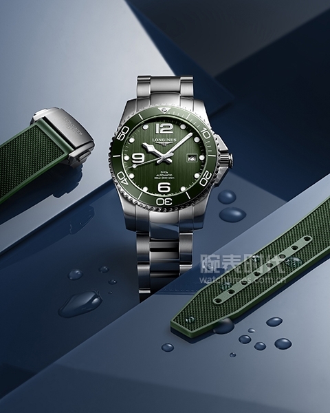 浪琴表康卡斯潜水系列亮绿色特别版腕表优雅上市