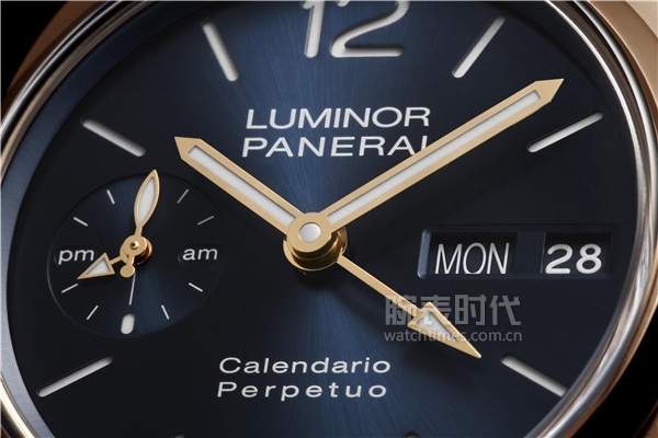 沛纳海推出GOLDTECH™庐米诺系列万年历腕表与PLATINUMTECH™庐米诺系列万年历腕表
