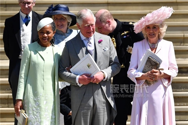 查尔斯王子佩戴帕玛强尼Toric Chronographe出席王室婚礼