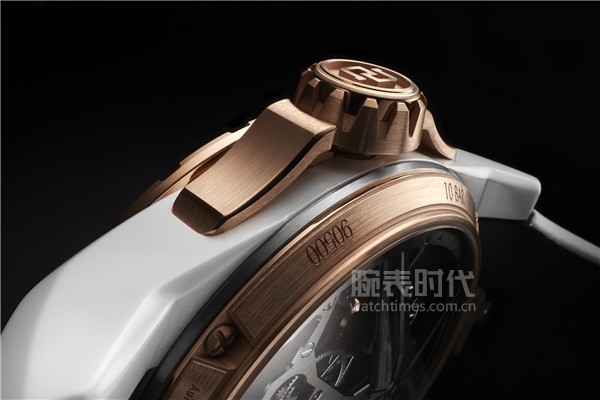 3.罗杰杜彼Roger Dubuis王者系列双飞行陀飞轮白色陶瓷腕表