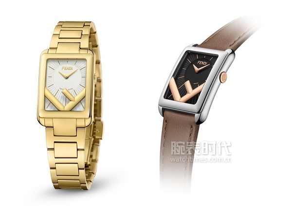Fendi Timepieces 公布  全新升级 Run Away Rectangle 腕表
