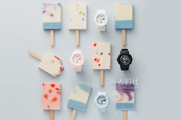 浓浓的日韩甜美风 卡西欧推全新升级BABY-G系列产品腕表,卡西欧.宇宙少女,卡西欧baby-G,