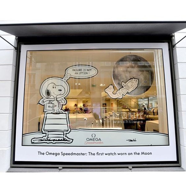 画风突变—欧米茄与卡通人物的跨界营销