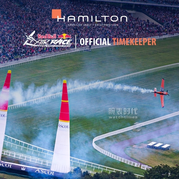 汉米尔顿担任红牛特技飞行世界锦标赛官方计时
