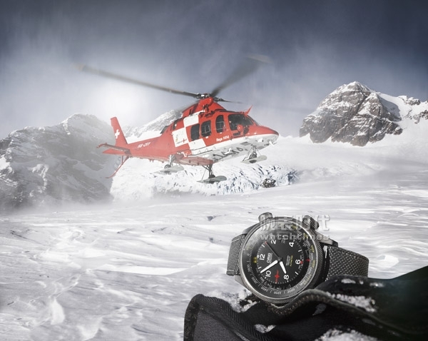 豪利时发布限量版腕表，向德国瑞士空中救援队Rega敬礼（新闻稿件）