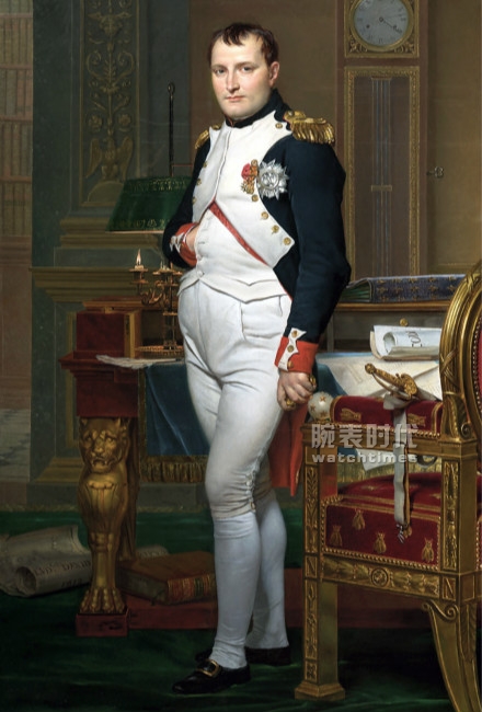拿破仑在书房中