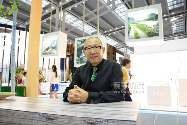 「有趣科普」2014深圳国际钟表展，对话Jeep腕表章剑峰先生