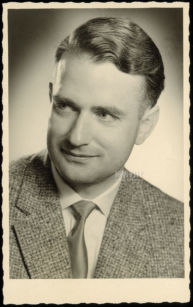 1954年_瓦尔特.朗格--摄于普福尔茨海姆