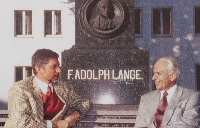 1991年_瓦尔特.朗格与伙伴君特.布吕莱恩
