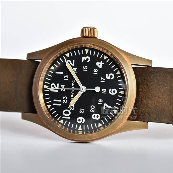 6000的青铜腕表来了,汉米尔顿卡其野战系列机械青铜腕表