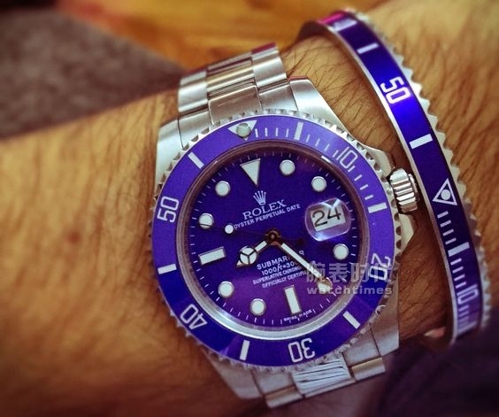 喏,这是你们问的劳力士手环