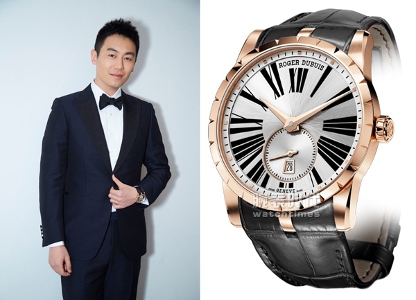 实时话题】朱亚文佩戴 罗杰杜彼 excalibur 王者系列腕表(新闻稿)