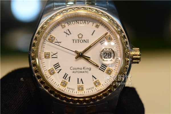 梅花cosmoking三指针双日历腕表实拍体验